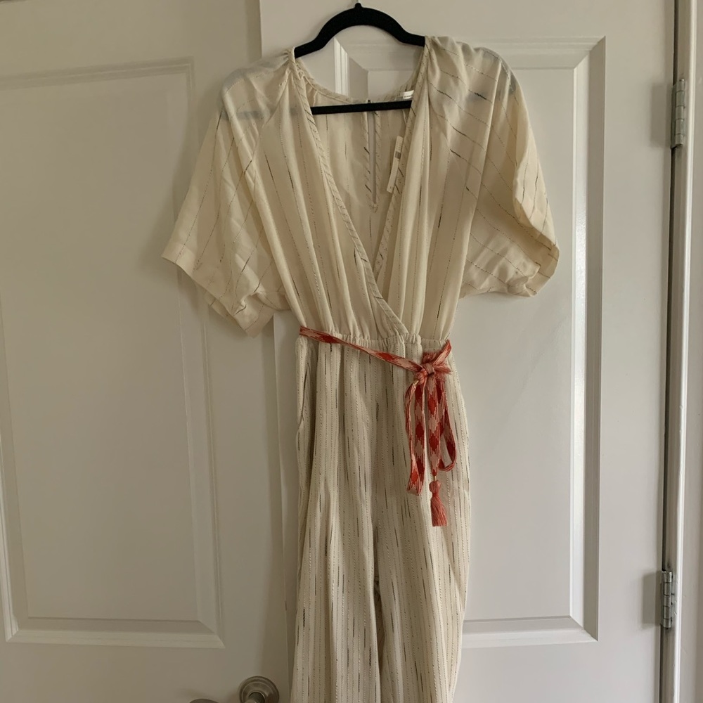 Brand new with tags Anthro jumpsuit